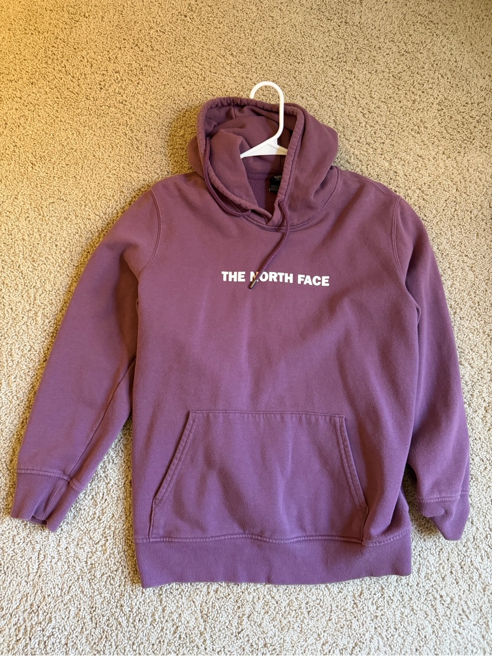 The North Face Men's Mauve Crewneck Hoodie Sweatshirt